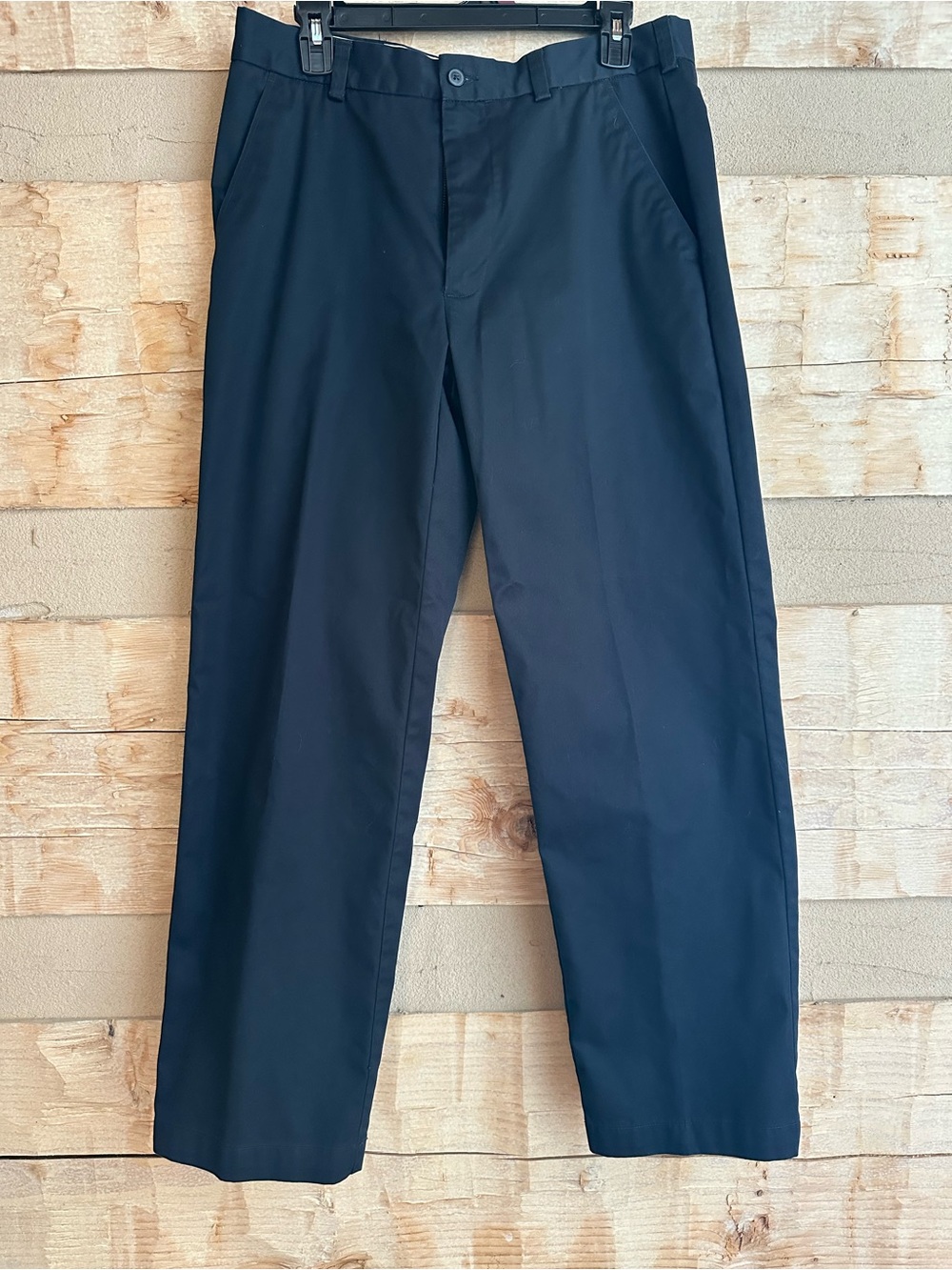 George Men's Black Chino Pants